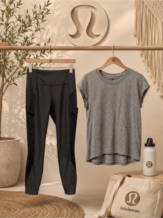 lululemon athletica Other - lululemon athletica Black Leggings with Interior Care Tag